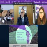 UVigo e Deputación de Pontevedra erguen a bandeira violeta fronte os 'machitroles' do mundo dixital