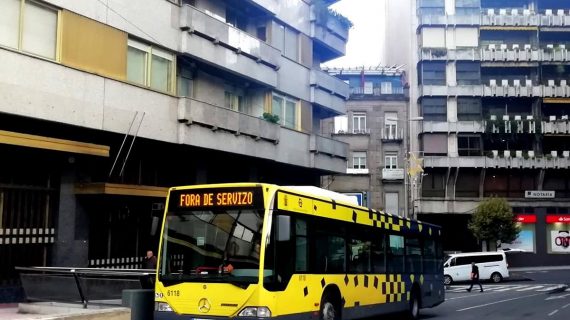 Continúa o conflito laboral nos autobuses urbanos de Ourense