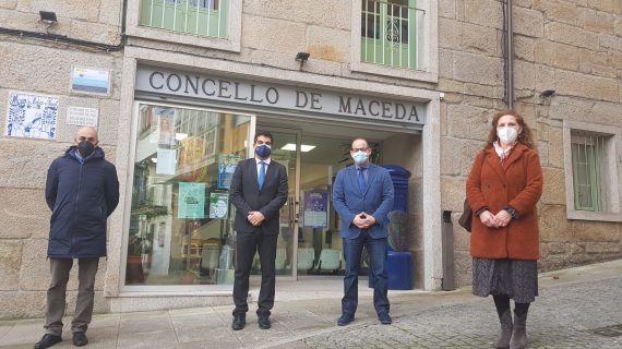 El delegado territorial de la Xunta en Ourense se reúne con el alcalde de Maceda