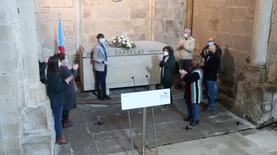 Ana Pontón na homenaxe a Castelao: “a esencia do BNG é defender Galiza”