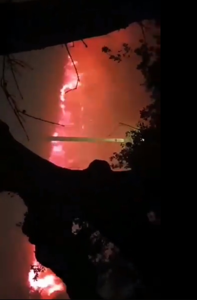 Arde o Norte de Portugal na localidade de Valença limítrofe con España