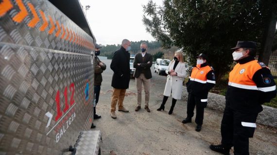 Protección Civil de Salceda de Caselas conta cun novo remolque para emerxencias