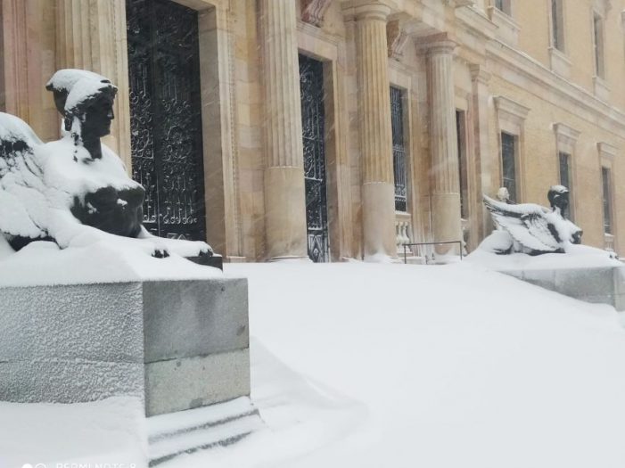 Cierre de teatros y museos estatales por alerta meteorológica