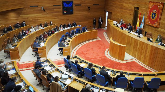 O Parlamento galego aproba os orzamentos da Comunidade Autónoma para este ano 2021, os máis altos da súa historia