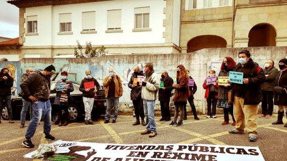 Colectivos sociais de Vigo despiden a Mustafá