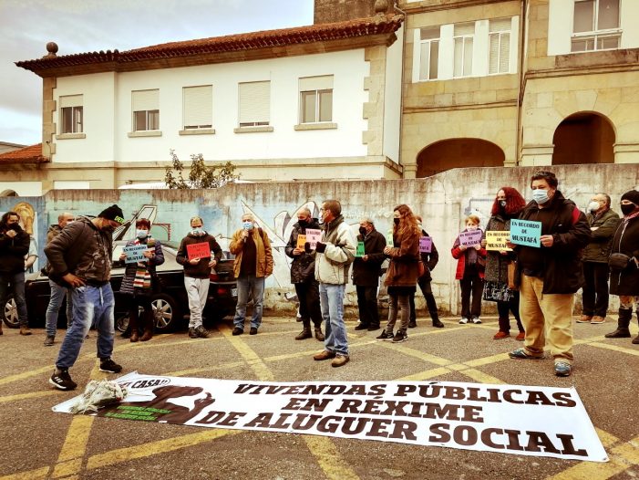 Colectivos sociais de Vigo despiden a Mustafá