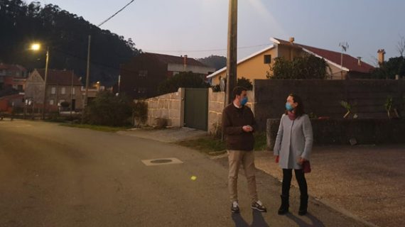 A estrada Vilaseca – O Pazo conta con novo alumeado público