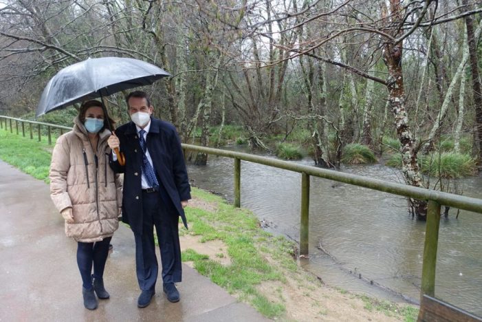 Caballero: “Imos a reconstruír a historia e duplicar as zonas verdes de Vigo” Caballero: “Imos a reconstruír a historia e duplicar as zonas verdes de Vigo”