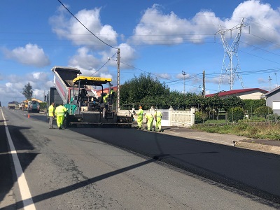 La Xunta inicia las obras de mejora del firme en la carretera AC-524, a su paso por el ayuntamiento de Frades