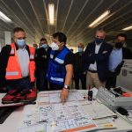 La Xunta coordina con éxito un simulacro de activación del Plan de emergencia exterior de la empresa Foresa en Vilagarcía