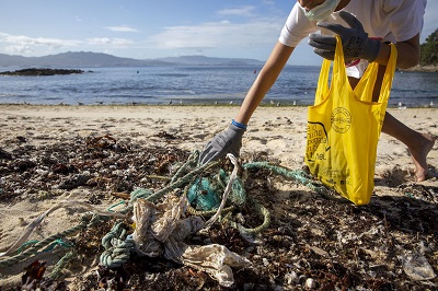 La última acción de ‘1m2 por las playas y los mares’ cierra con la recogida de más de 40 kilos de basuraleza en 21 puntos de la costa gallega