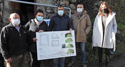 La Xunta invierte cerca de 45.000 euros en la rehabilitación del horno tradicional de Caridade, en Monterrei