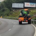 Los trabajos de limpieza en las márgenes de las carreteras de la Xunta permitieron desde julio el desbroce mecánica de 320 km y actuar en una superficie de 112.500 m2 de modo manual