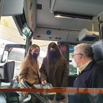 Ethel Vázquez avanza que la Xunta destinará el próximo año 4,5 M€ a financiar la tarjeta Xente Nova, con la que ya 107.000 jóvenes apuestan por el transporte público y viajan gratis en autobús por toda Galicia