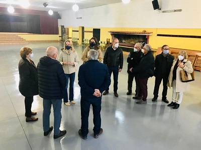La Xunta colabora con la asociación de vecinos 8 de diciembre de Soutomaior en la reforma de su sede en la Casa del Pueblo del Val-Sobral
