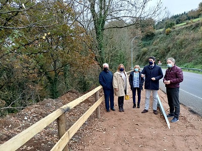 La Xunta financia la construcción de una senda peatonal en el entorno del Camino Francés en Renche, en el ayuntamiento de Samos