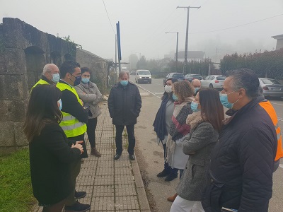 La Xunta licita por 576.000 € la mejora de la seguridad viaria en el tramo de concentración de accidentes de la PO-403 en Ponteareas