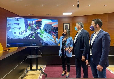 Ethel Vázquez destaca el convenio con el ayuntamiento de Sanxenxo para humanizar la PO-308 en Portonovo como un nuevo paso para hacer de esta vía un referente en seguridad viaria tras invertir la Xunta de 20 M€