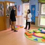 Política Social supervisa las obras de mejora de la escuela infantil autonómica de Vite, en las que invirtió cerca de 60.000 euros