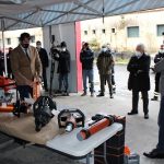 La Xunta refuerza el material de emergencias del GES de Maceda con la entrega de un equipo de excarcelación