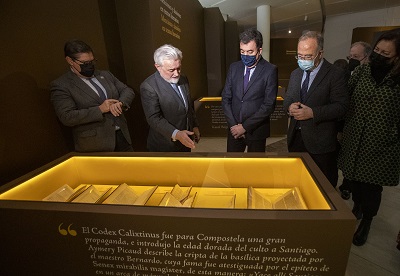 La Xunta y la Biblioteca Nacional estrenan en el museo Gaiás una exposición sobre el impacto del Camino de Santiago en la construcción de la cultura europea