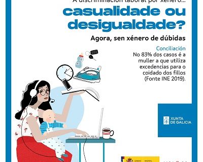 La Xunta lanza la campaña ‘Casualidad o Desigualdad?’ para avanzar hacia equidad salarial y la mejora de la conciliación