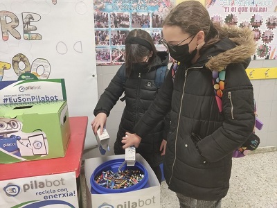 La Xunta llama a la comunidad escolar a hacer un último esfuerzo para incrementar la recogida de pilas en la tercera edición del concurso ‘Pilabot’