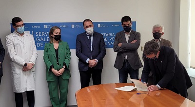 La Xunta firma el acta de replanteo de las obras de ampliación del Complejo Hospitalario de Ourense, que se iniciarán a finales de marzo con una inversión de cerca de 52,6 M€ y generarán cerca de 1.000 empleos