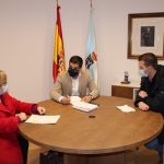El delegado territorial de la Xunta en Ourense se reúne con el presidente de la Agrupación Provincial de Libreros de Ourense