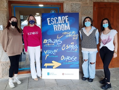 Cerca de 500 personas tendrán oportunidad de participar en el Escape Room Xacobeo 21-22 en el albergue de peregrinos de Vigo