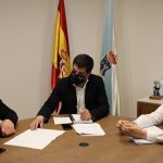 El delegado territorial de la Xunta y el gerente del área sanitaria de Ourense, Verín y O Barco de Valdeorras estudian con el alcalde de A Veiga la reforma del centro de salud