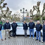 Los taxis de Vigo refuerzan su apuesta por el Xacobeo y ya suman un ciento los vehículos que divulgan el Año Santo