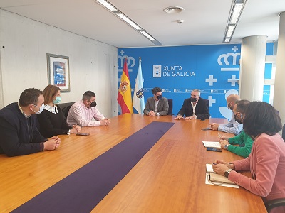 La Xunta apoya la propuesta de los ayuntamientos de Portomarín, Guntín, O Páramo y Paradela para crear una agrupación de voluntarios de protección civil supramunicipal
