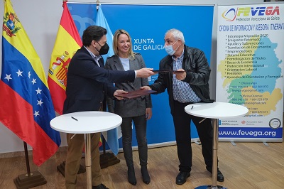 Emigración y la Federación Venezolana de Galicia renuevan su acuerdo de colaboración para mantener sus oficinas de información a los retornados