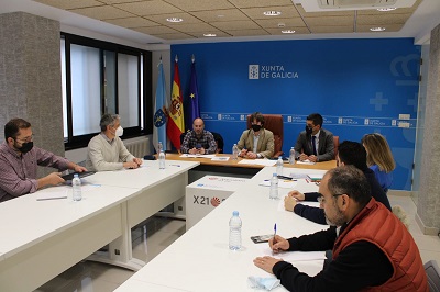 La Xunta aborda con el ayuntamiento de Ourense la nueva senda peatonal y ciclista que conectará la ciudad de norte y sur y que supondrá una inversión autonómica de 4,5 M€