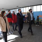 Román Rodríguez destaca la rehabilitación del colegio Frei Luís de Granada como un compromiso cumplido de la Xunta con la comunidad educativa de Sarria