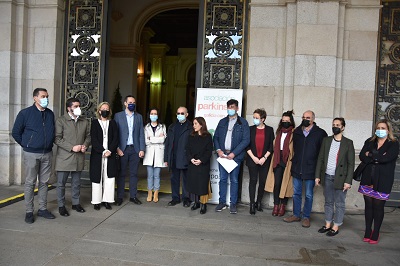 Política Social asiste en A Coruña a la lectura de un manifiesto de la Federación Española de Párkinson por el Día Mundial de esta dolencia