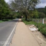 La Xunta finaliza las obras de refuerzo de la seguridad viaria en la carretera OU-112 en Laza, en el trecho coincidente con la Vía de la Plata