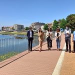 La Xunta invirtió 440.000 euros en la renovación de la pasarela del bordo portuario de Moaña