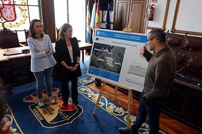 Ethel Vázquez avanza que a finales de año comenzarán las obras de saneamiento del río Lameira de Marín, con una inversión de 3,3 M€ para mejorar la calidad de las aguas de la ría de Pontevedra