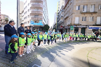 El CEIP A Xunqueira 2 de Pontevedra participa en el programa ‘Vexo Veo Xacobeo’ para difundir el valor del Camino entre los escolares