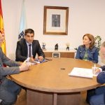 El delegado territorial de la Xunta se reúne con el rector de la universidad de Vigo
