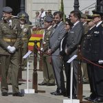 El vicepresidente segundo asiste al acto de jura de bandera en A Coruña