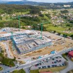 La ejecución del Hospital Público Gran Montecelo, en Pontevedra, continúa progresando con el inicio de la segunda fase de las excavaciones