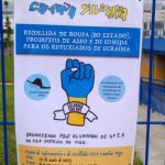Éxito de la campaña solidaria de los niños del Colegio CEIP Castelao en favor de los refugiados de Ucrania en Vigo