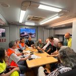 La Xunta coordina un simulacro de activación del Plan de emergencia exterior de la empresa Foresa en Caldas de Reis