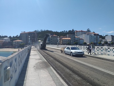 La Xunta inicia las obras de mejora del firme en seis carreteras autonómicas de Pontevedra y del Salnés, que supondrá una inversión de 1,3 M€