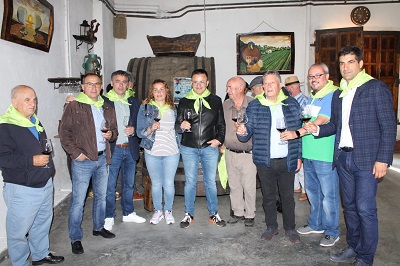 La Xunta pone en valor en la Fiesta del vino tinto de Cenlle el compromiso de la Xunta con ese sector