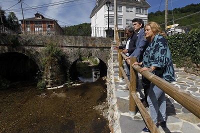 La Xunta impulsa la mejora de dos paseos fluviales en el núcleo de As Nogais, con aportaciones que suman 60.000 euros