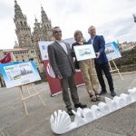La Xunta destaca el entorno más solidario del Camino en la presentación del cupón de la ONCE de 25 de julio